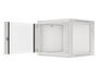 Lanberg WF01-6609-10S Armario Rack 9U Bastidor de Pared Gris
