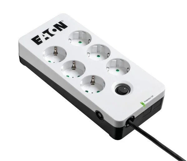 Eaton Protection Box 6 DIN PB6D con 6 salidas AC y 2500W