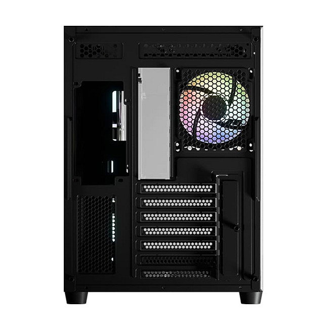 LC-Power Midi Tower Gaming 8001B Pro-Storm Dark - Negro, Vidrio Templado, RGB