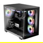 LC-Power Midi Tower 8001B Pro-Storm Dark Negra Vidrio Templado Gaming ATX ATX, micro ATX, Mini-ITX