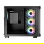 LC-Power Midi Tower 8001B Pro-Storm Dark Negra Vidrio Templado Gaming ATX ATX, micro ATX, Mini-ITX