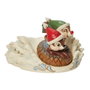 Enesco Figura Chip & Dale en Trineo Navideño
