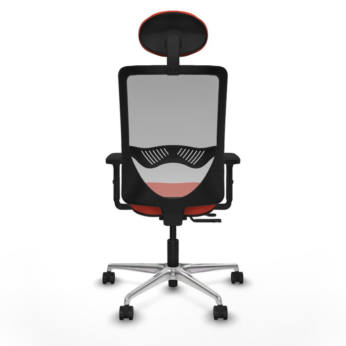 PIQUERAS Y CRESPO Silla de oficina Zulema Naranja oscuro y Gris PIQUERAS Y CRESPO Silla de oficina Zulema Naranja oscuro y Gris