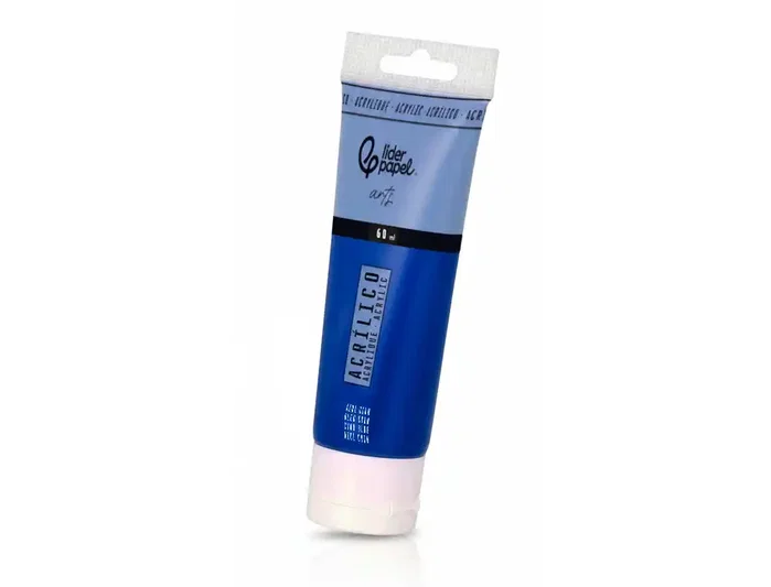 Liderpapel Pintura Acrílica 60 ml Azul Cian