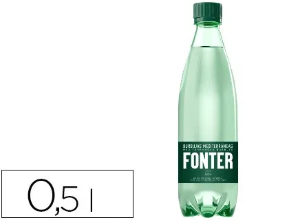 Fonter Agua Mineral Natural con Gas Botella 500 ml
