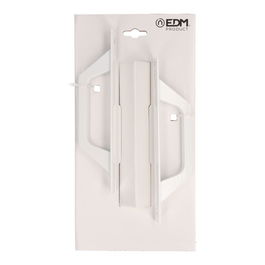 Edm Asa recta 6804 con placa aluminio blanco (2 unidades)