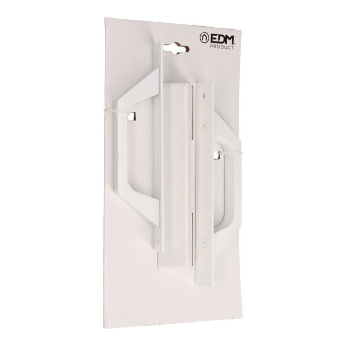 Edm Asa recta 6804 con placa aluminio blanco (2 unidades)