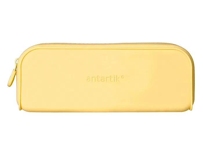 Antartik Prisma Estuche Portatodo Rectangular de Silicona Soft, Amarillo, 185x50x75 mm Antartik Prisma Estuche Portatodo Rectangular de Silicona Soft, Amarillo, 185x50x75 mm