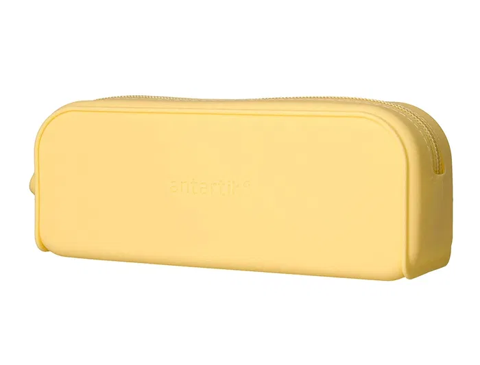Antartik Prisma Estuche Portatodo Rectangular de Silicona Soft, Amarillo, 185x50x75 mm Antartik Prisma Estuche Portatodo Rectangular de Silicona Soft, Amarillo, 185x50x75 mm