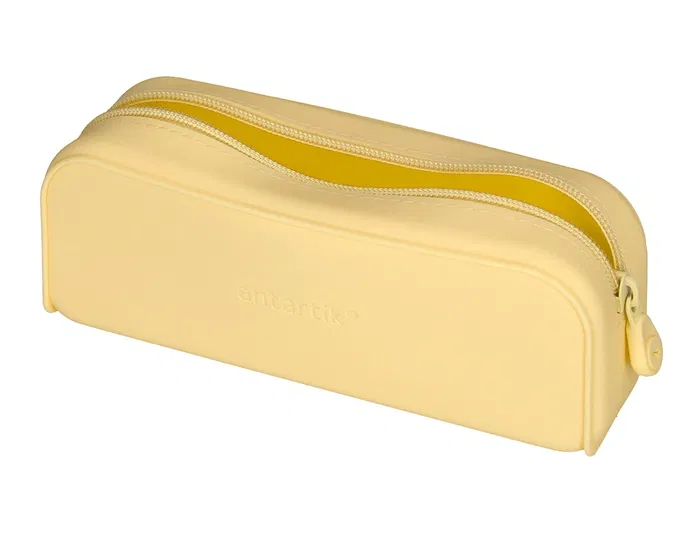 Antartik Prisma Estuche Portatodo Rectangular de Silicona Soft, Amarillo, 185x50x75 mm Antartik Prisma Estuche Portatodo Rectangular de Silicona Soft, Amarillo, 185x50x75 mm