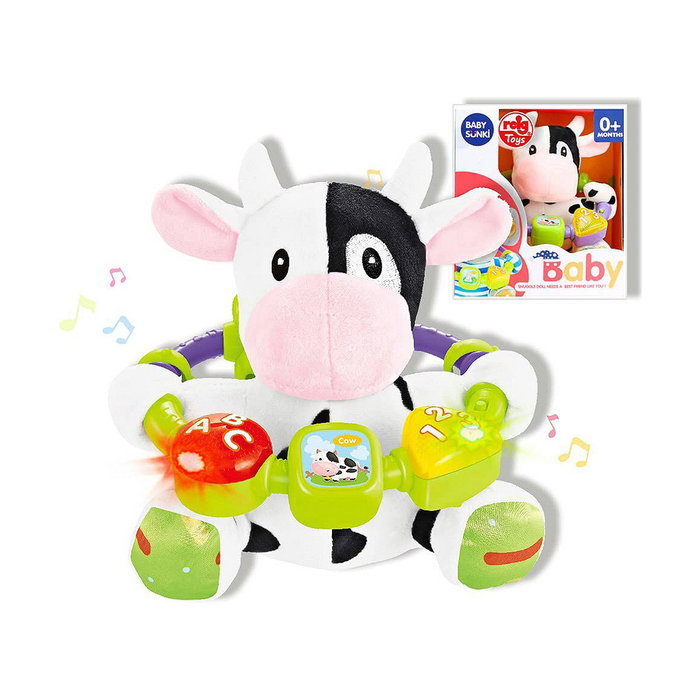 Reig Peluche Musical Vaca 20 Cm
