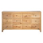 Ixia Aparador Mindi en madera natural 170 x 40 x 88 cm