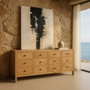 Ixia Aparador Mindi en madera natural 170 x 40 x 88 cm