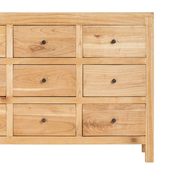 Ixia Aparador Mindi en madera natural 170 x 40 x 88 cm