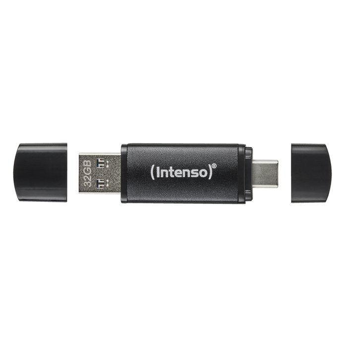 Intenso Flex Line 32 GB USB-C y USB-A Negro