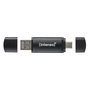 Intenso Flex Line 32 GB USB-C y USB-A Negro