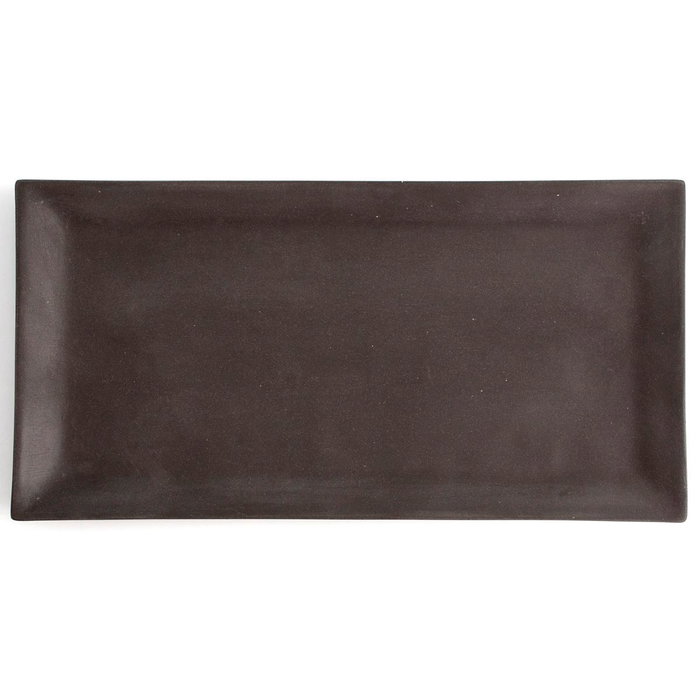 Bandeja Rectangular Cerámica Mineral Gres Quid 15x30 cm Bandeja Rectangular Cerámica Mineral Gres Quid 15x30 cm