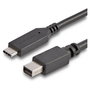 StarTech.com Cable Adaptador USB-C a Mini DisplayPort 1.8m 4K 60Hz Negro USBC a MDP