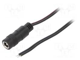 SUNNY Cable de alimentación plano 2x0,5mm² DC 5,5/2,1