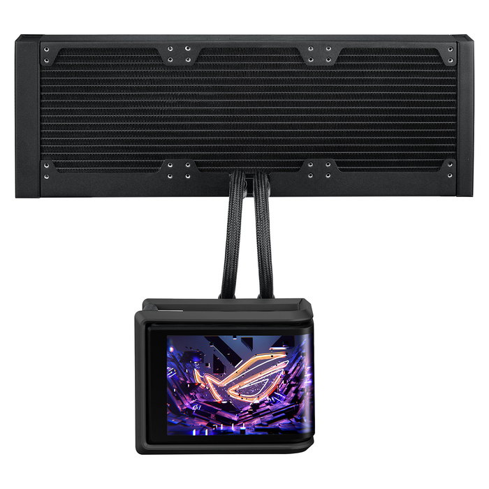 ASUS ROG RYUO IV SLC 360 ARGB Kit de Refrigeración Líquida para CPU, Negro, AMOLED, Compatible con Intel LGA 1700/1851 y AMD AM4/AM5