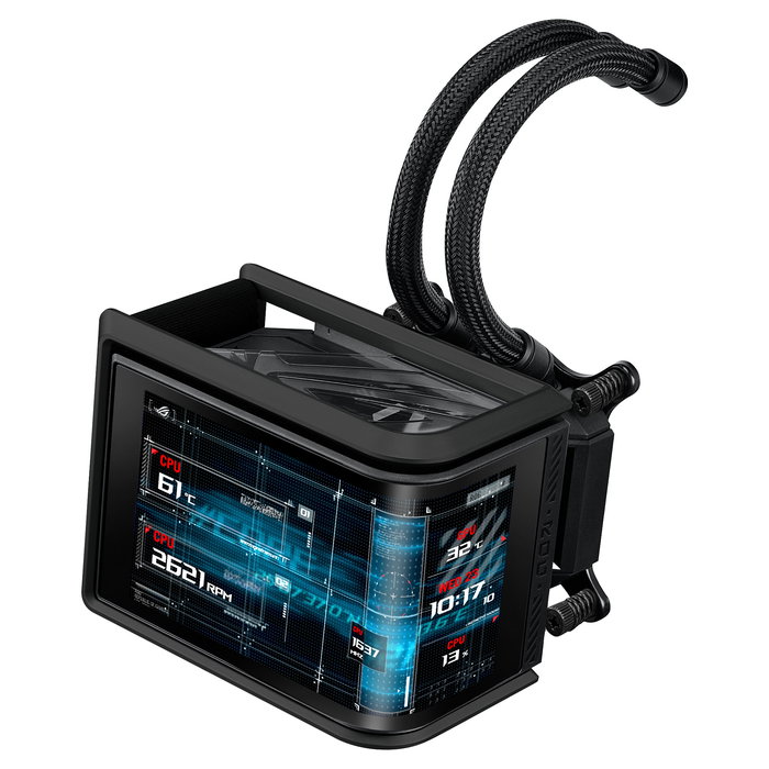 ASUS ROG RYUO IV SLC 360 ARGB Kit de Refrigeración Líquida para CPU, Negro, AMOLED, Compatible con Intel LGA 1700/1851 y AMD AM4/AM5