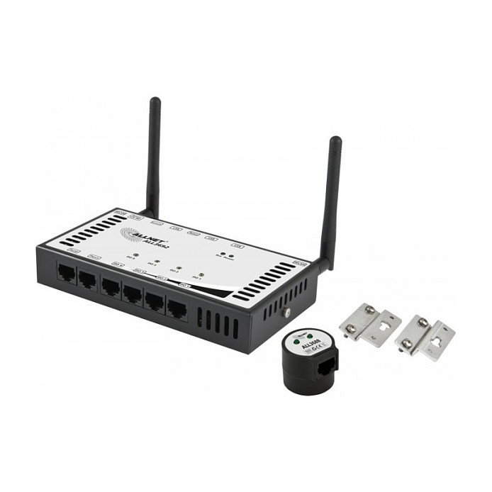 ALLNET ALL3692 Monitor de alimentación eléctrica con inducción y puertos de sensor