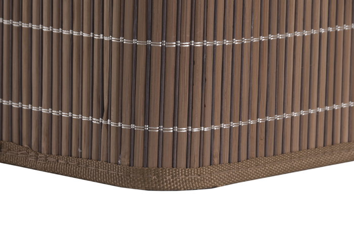 DKD Home Decor Set de 3 Cestas de Bambú Marrón 36x26x16 cm