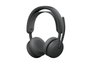 Logitech Zone Wireless 2 ES Headset On-Ear Grafito con Bluetooth y USB-C, Certificado para Microsoft Teams