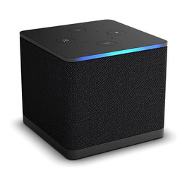 Amazon Fire TV Cube 3rd Generación Negro, 4K Ultra HD 60 fps, Dolby Atmos, Wi-Fi 6E, 16 GB, Procesador 2 GHz 6 núcleos, Control por voz Alexa
