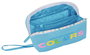 Estuche Escolar Benetton Spring Azul cielo 22 x 10 x 10 cm