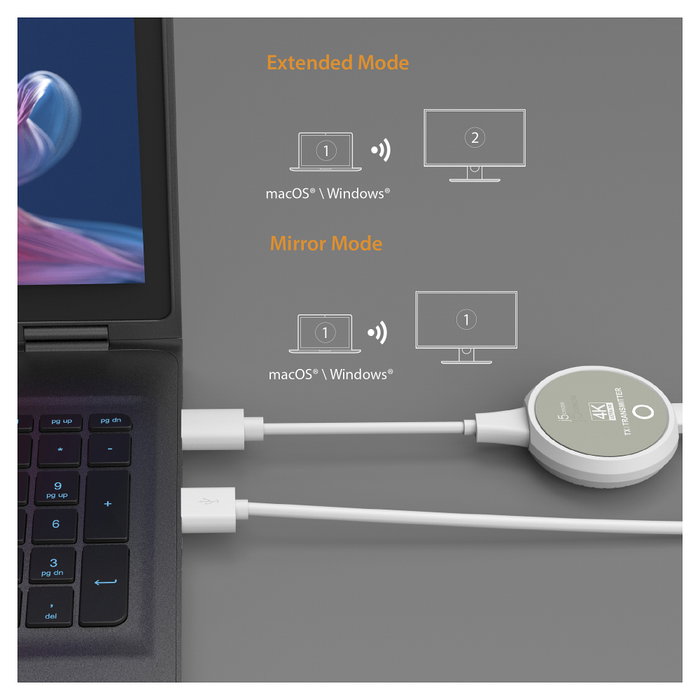 J5create JVAW75-N Adaptador de pantalla inalámbrico HDMI 4K J5create JVAW75-N Adaptador de pantalla inalámbrico HDMI 4K