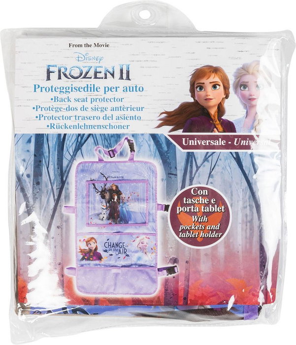 Disney Organizador Coche Frozen CZ10273 con Bolsillos y Soporte Tablet 10 Pulgadas Disney Organizador Coche Frozen CZ10273 con Bolsillos y Soporte Tablet 10 Pulgadas