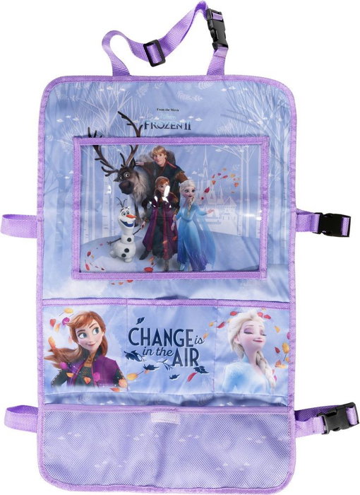 Disney Organizador Coche Frozen CZ10273 con Bolsillos y Soporte Tablet 10 Pulgadas Disney Organizador Coche Frozen CZ10273 con Bolsillos y Soporte Tablet 10 Pulgadas