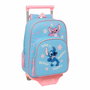 Safta Mochila Stitch Happy modelo 185 con carro 705