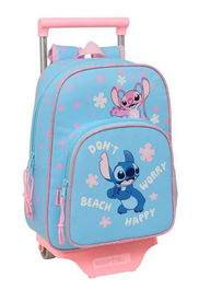 Safta Mochila 185+carro 705 Stitch "Happy" 26x34x11 cm