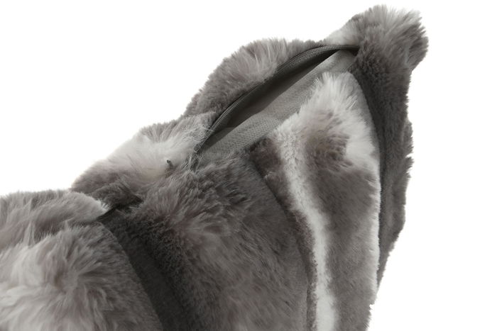 DKD Home Decor Cojin Urban Gris Poliester 45 x 15 x 45 cm