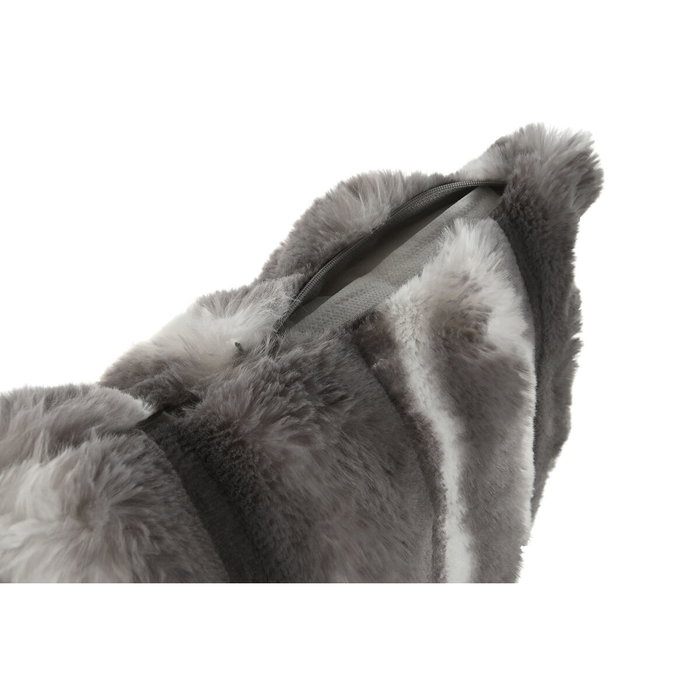 DKD Home Decor Cojín de Poliéster Gris 45x15x45 cm DKD Home Decor Cojín de Poliéster Gris 45x15x45 cm