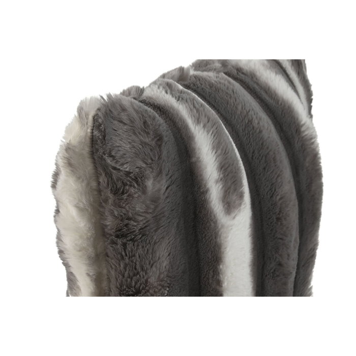 DKD Home Decor Cojín de Poliéster Gris 45x15x45 cm DKD Home Decor Cojín de Poliéster Gris 45x15x45 cm