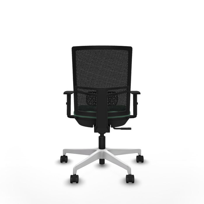 PIQUERAS Y CRESPO Silla de oficina Yunquera con mecanismo Sincro, Verde esmeralda y Negro PIQUERAS Y CRESPO Silla de oficina Yunquera con mecanismo Sincro, Verde esmeralda y Negro