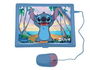 Lexibook Ordenador Portátil Educativo Bilingüe Inglés/Español Stitch con 124 Actividades, con Sonido y Luces, Incluye Pilas, 34x4.6x25.5 cm