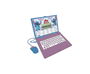 Lexibook Ordenador Portátil Educativo Bilingüe Inglés/Español Stitch con 124 Actividades, con Sonido y Luces, Incluye Pilas, 34x4.6x25.5 cm