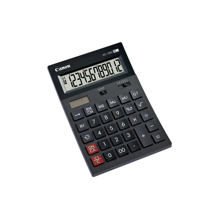 Canon AS-1200 Calculadora de Sobremesa 12 Dígitos Gris Canon AS-1200 Calculadora de Sobremesa 12 Dígitos Gris