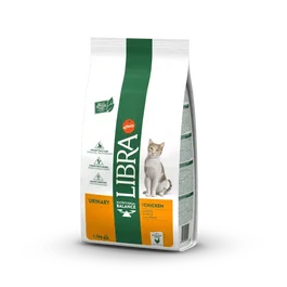 Affinity Libra Feline Adult Urinary Pienso para Gatos Adultos con Problemas Urinarios, 1,5 kg
