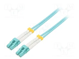 GOOBAY Cable de conexión de fibra óptica OM3 Duplex 10m LC/UPC