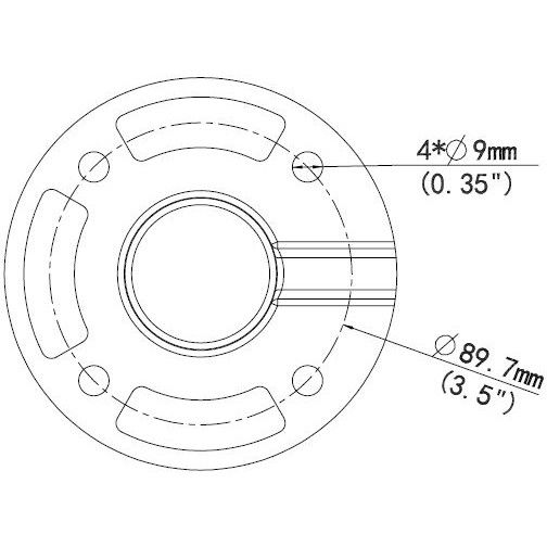 ALLNET ALL-CAM2498-LEP Soporte Colgante/Techo para ALL-CAM2498-LEP