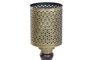 DKD Home Decor Portavelas Mango y Hierro Marrón y Dorado