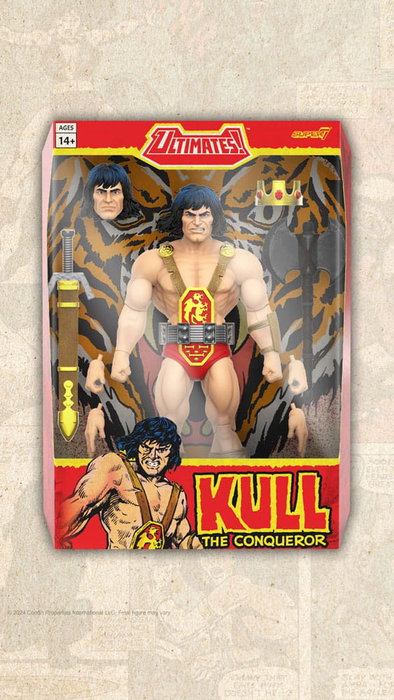 Conan el Bárbaro Figura Ultimates Kull The Conqueror 18 cm