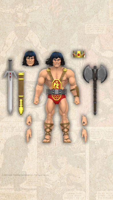 Conan el Bárbaro Figura Ultimates Kull The Conqueror 18 cm