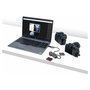 StarTech.com Lector de Tarjetas USB 3.0 SD, CompactFlash y microSD con Adaptador USB-A Integrado, Gris
