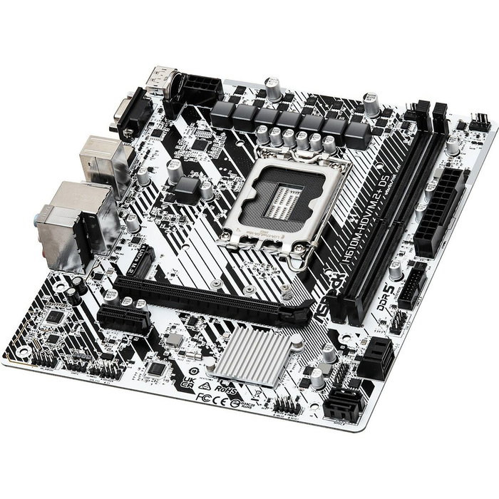 ASRock H610M-HDV/M.2+ D5 DDR5 LGA 1700 Micro ATX
